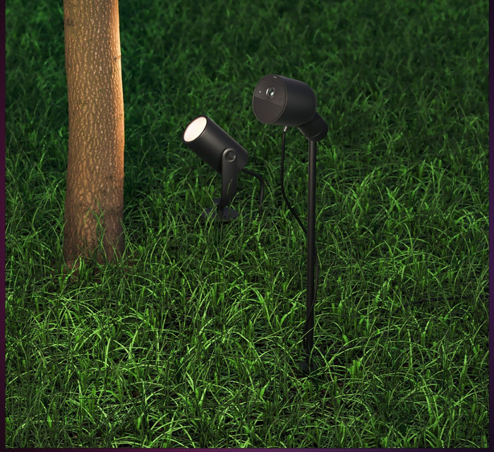 Philips Hue Secure Camera Spike product in use