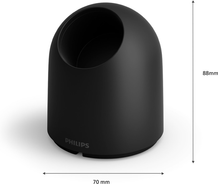 Philips Hue Secure Kamerastandfuß Schwarz visueller lieferant