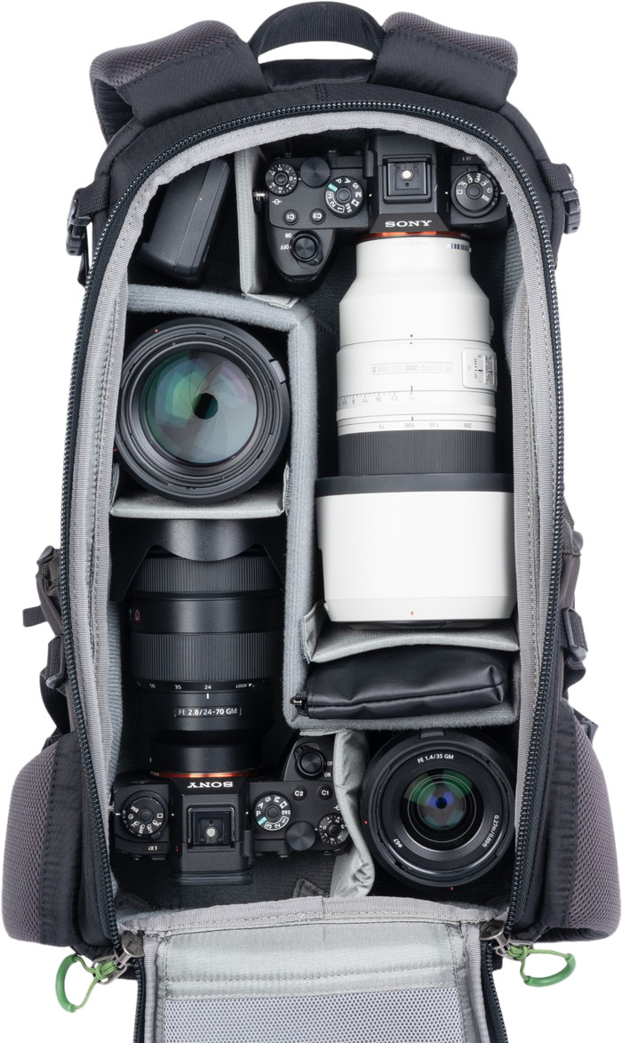 Think Tank BackLight 18L Slate Black innen