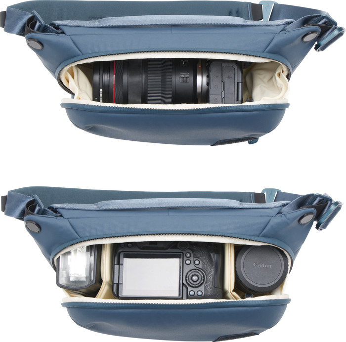 Peak Design Everyday Sling 6L Ocean inside