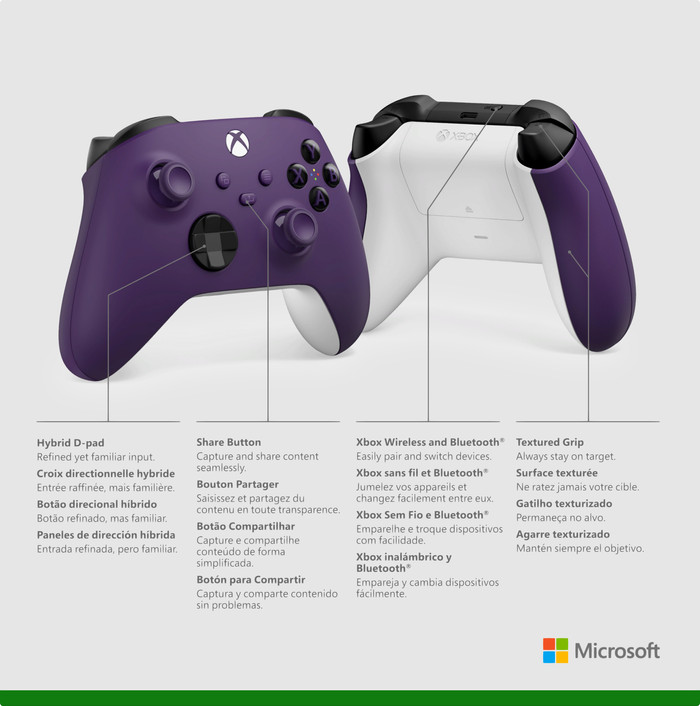 Microsoft Xbox Series X und S Wireless Controller Astral Lila null