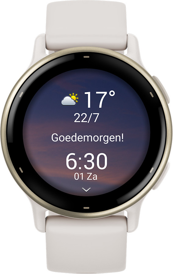 Garmin Vivoactive 5 Creme vorne