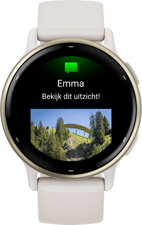 Garmin Vivoactive 5 Creme vorne
