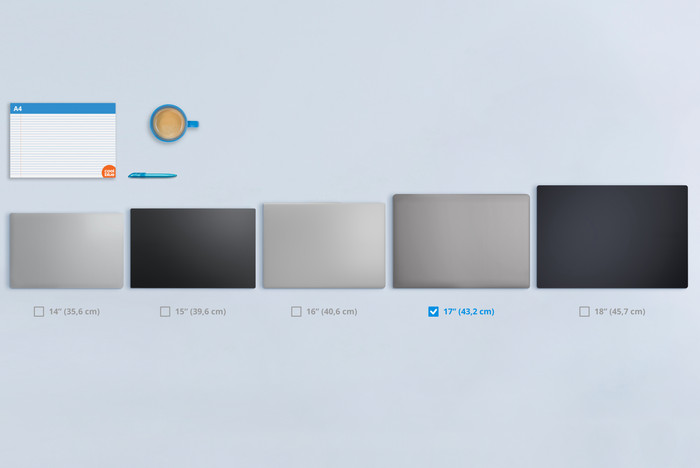 HP OmniBook 3 17-dp0051ng - 17,3" - AMD Ryzen 5 - 16GB RAM/512GB SSD visuelles Coolblue 1