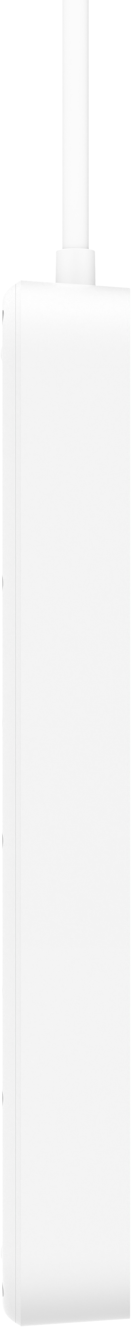 Belkin Surge Protection 4 Outlet 2m USB-C white left side