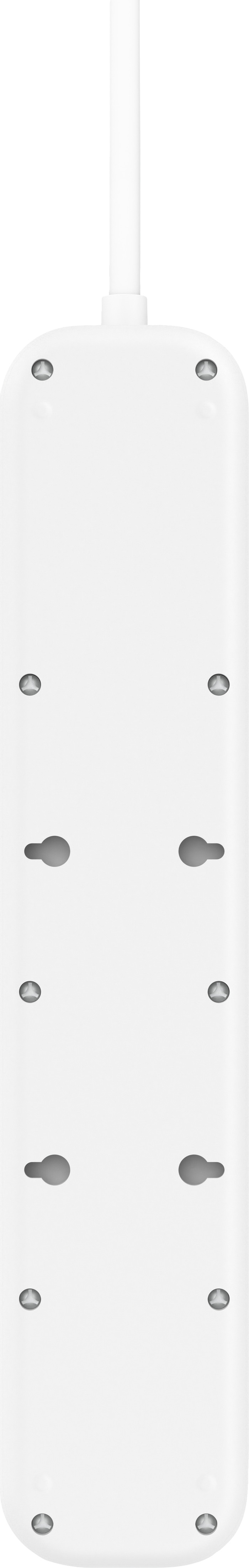 Belkin Surge Protection 4 Outlet 2m USB-C white bottom