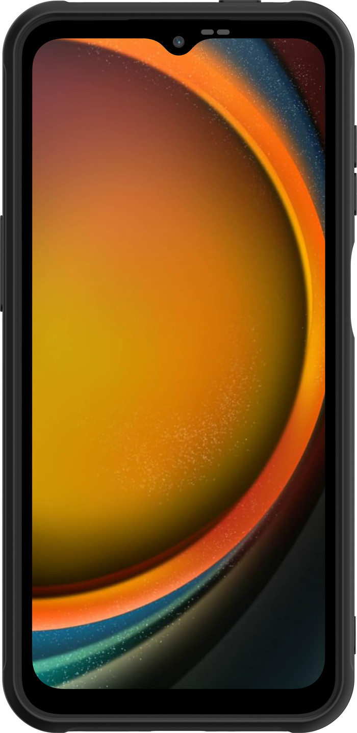 Just in Case Soft Design Samsung Galaxy Xcover7 Pro Backcover Schwarz vorne