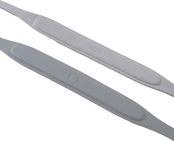 Urth Mantle Tragegurt aus Leder Grau detail