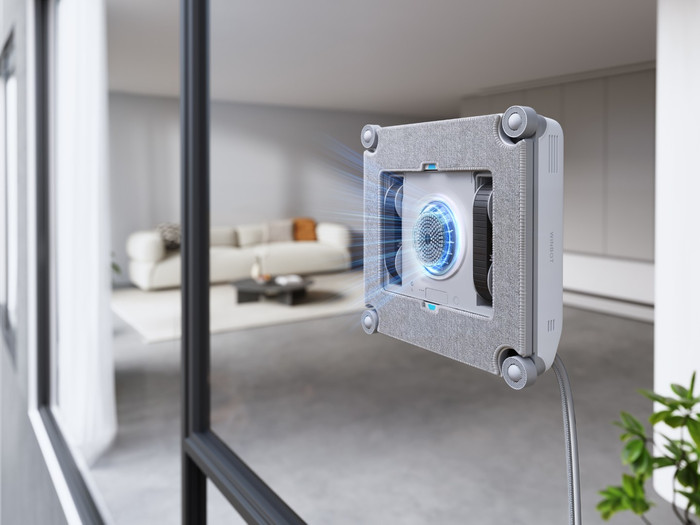 Ecovacs WINBOT mini 2 produkt in gebrauch