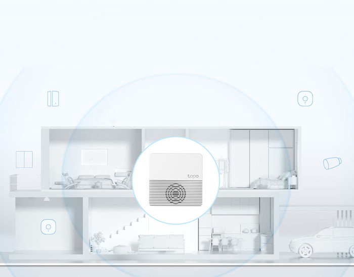 TP-Link Tapo H200 Smart Hub product in use