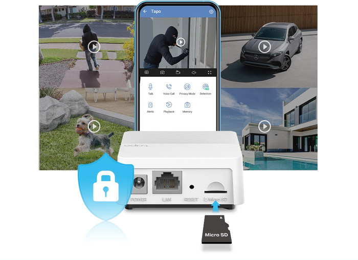 TP-Link Tapo H200 Smart Hub product in use