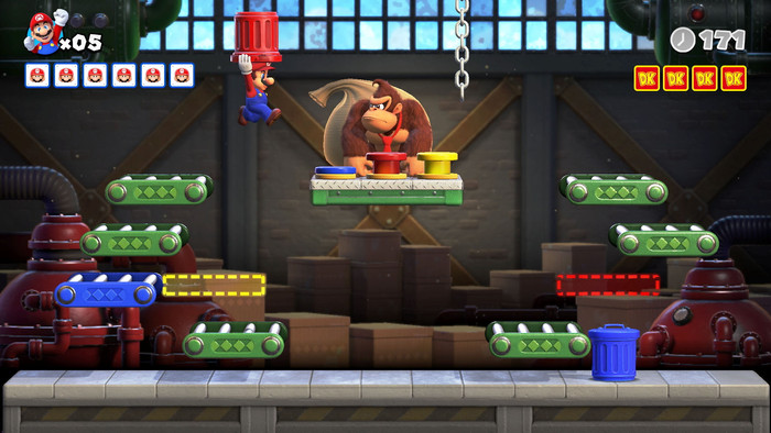 Mario vs. Donkey Kong Nintendo Switch visueller lieferant
