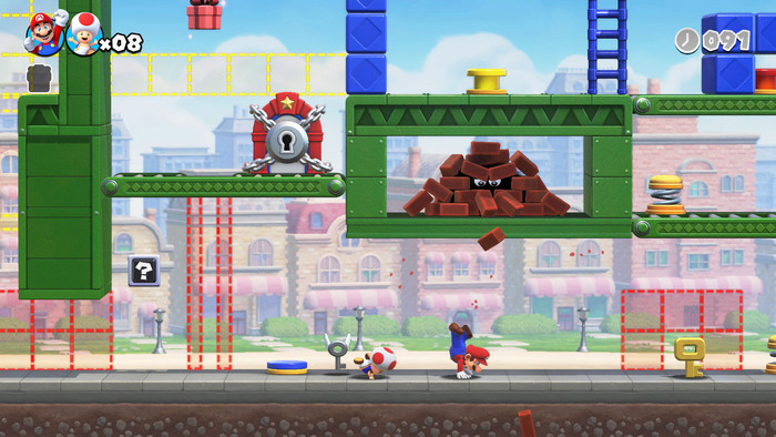 Mario vs. Donkey Kong Nintendo Switch visueller lieferant