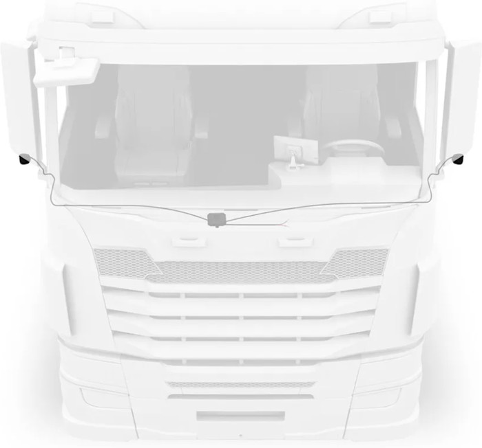 Garmin Dezl DualView produkt in gebrauch