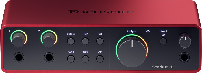 Focusrite Scarlett4-Studio vorne