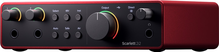 Focusrite Scarlett4-Studio vorne