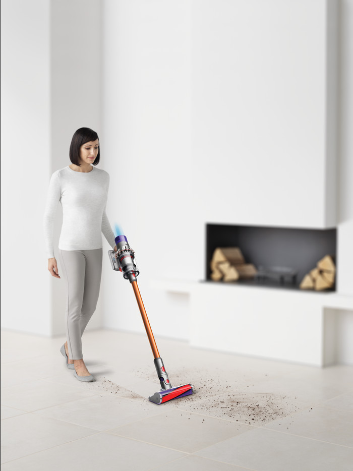 Dyson Cyclone V10 Absolute produkt in gebrauch