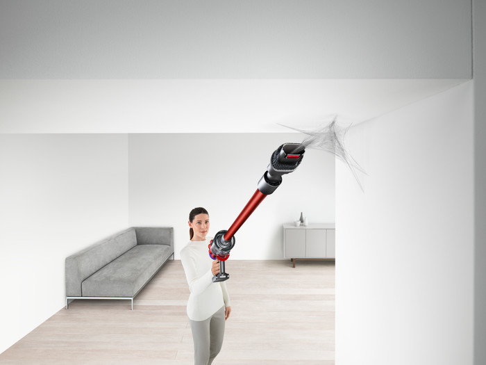 Dyson Cyclone V10 Absolute produkt in gebrauch
