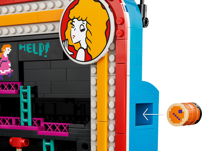 LEGO Super Mario Donkey Kong Arcade 72051 detail