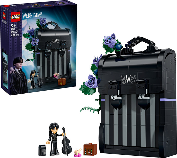 LEGO Wednesday Wednesdays Rucksack 76787 rechte seite