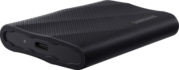 Samsung T9 Portable SSD 4TB Schwarz linke seite