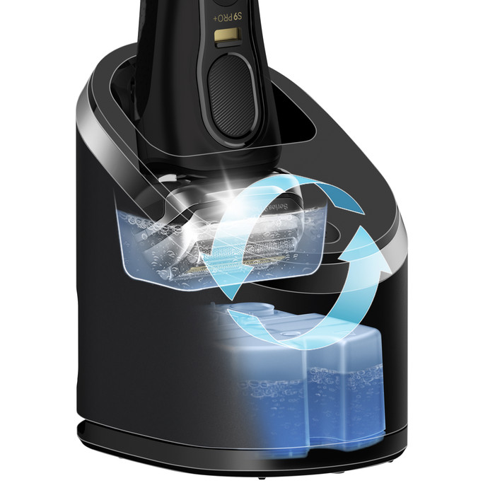 Braun Series 9 Pro+ 9560cc Schwarz detail