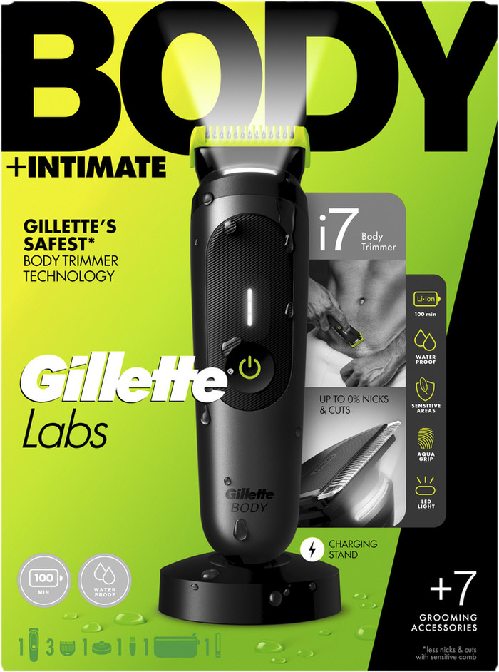 GilletteLabs i7 Body + Intimate verpackung