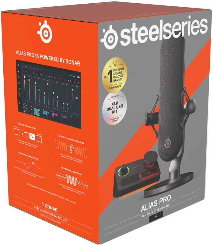 SteelSeries Alias Pro Mikrofon null