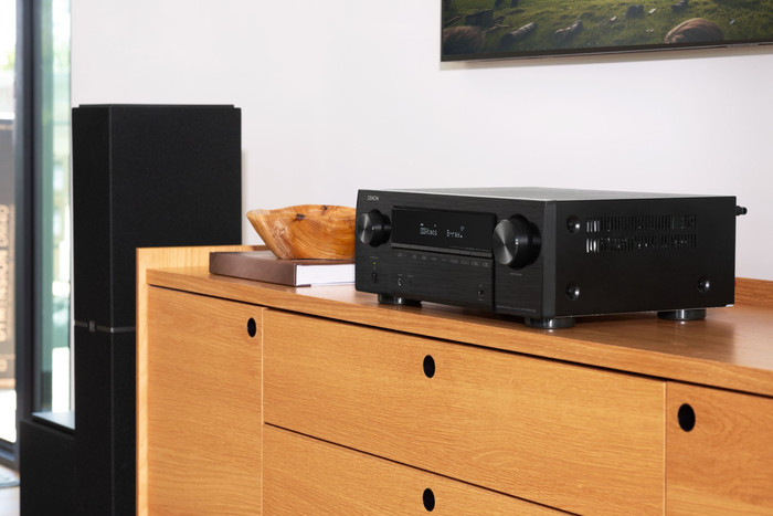 Denon AVR-X1800H DAB Schwarz produkt in gebrauch