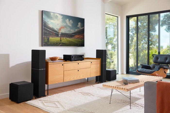 Denon AVR-X1800H DAB Schwarz produkt in gebrauch