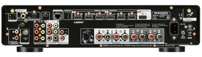 Marantz Stereo 70S Silber rückseite