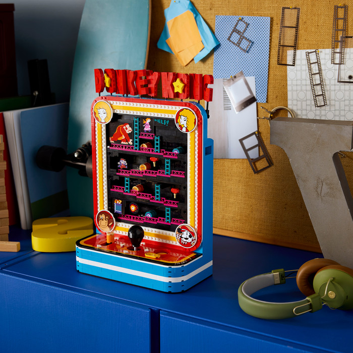 LEGO Super Mario Donkey Kong Arcade 72051 detail