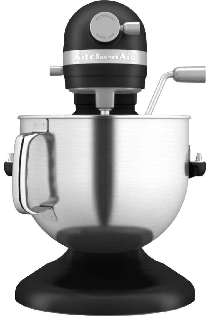 KitchenAid Artisan Bowl-Lift 5KSM70SHXEBM Mattschwarz vorne