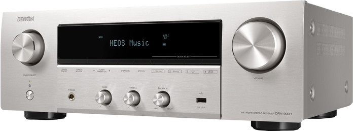 Denon DRA-900H Silver left side