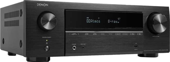 Denon AVR-X1800H DAB Schwarz rechte seite
