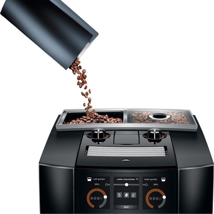 JURA J8 Twin Diamond Black (EA) detail