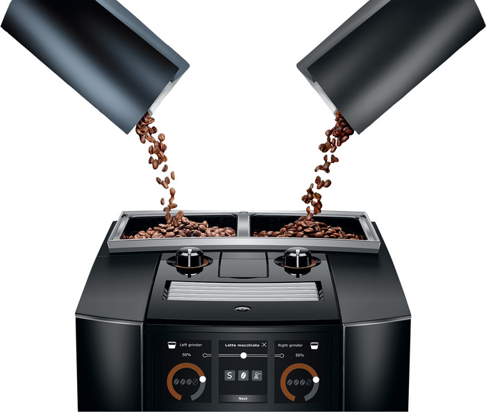 JURA J8 Twin Diamond Black (EA) detail