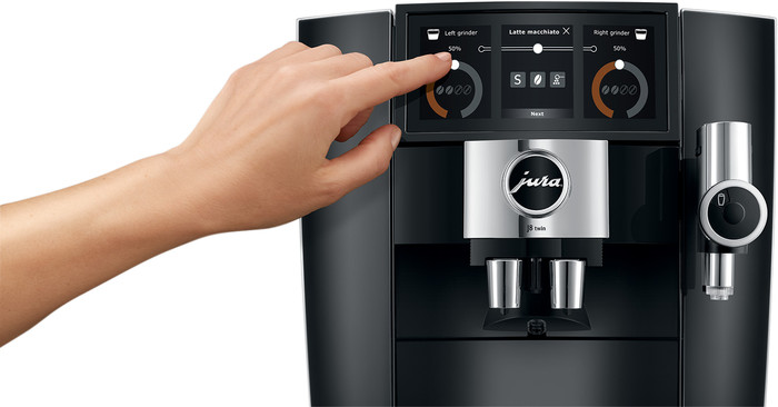 JURA J8 Twin Diamond Black (EA) detail