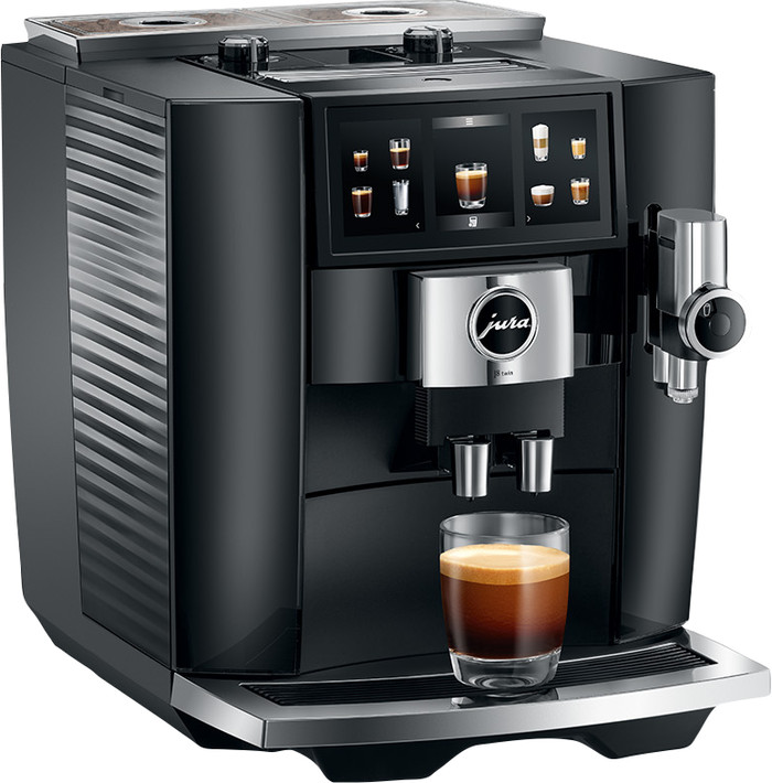 JURA J8 Twin Diamond Black (EA) left side