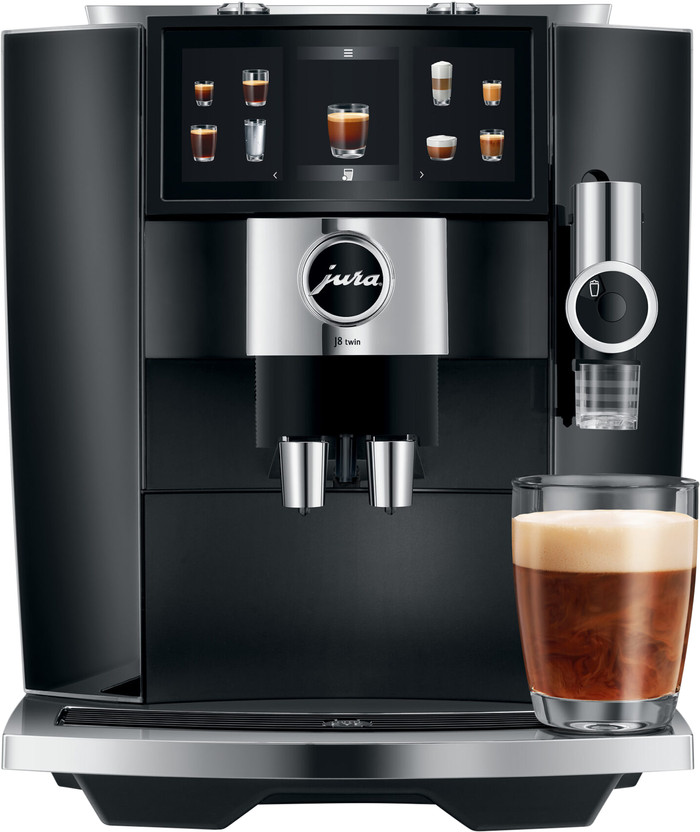 JURA J8 Twin Diamond Black (EA) front