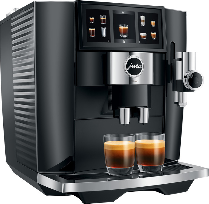 JURA J8 Twin Diamond Black (EA) left side
