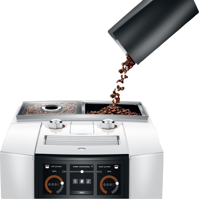 JURA J8 Twin Diamond White (EC) detail