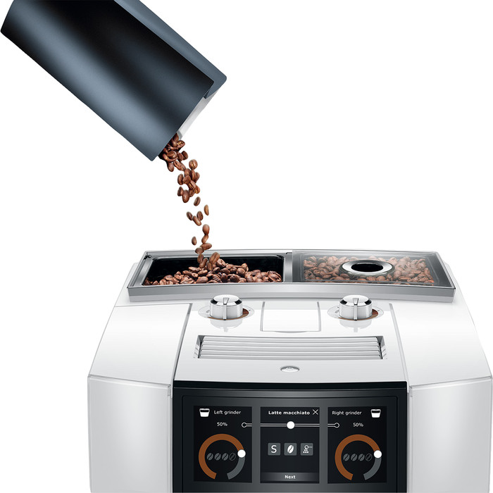 JURA J8 Twin Diamond White (EC) detail