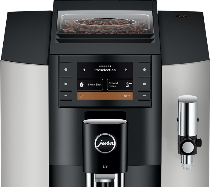 JURA E8 Platin (EC) detail