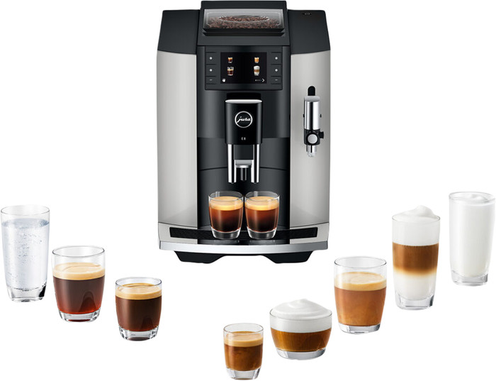 JURA E8 Platin (EC) visueller lieferant