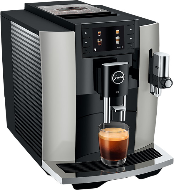 JURA E8 Platin (EC) linke seite