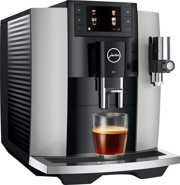 JURA E8 Platin (EC) linke seite