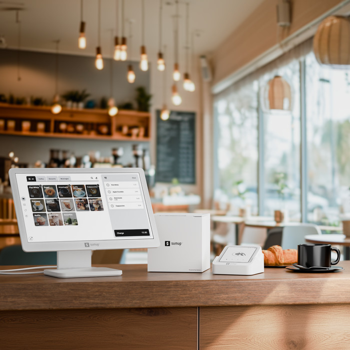 SumUp Epson POS Drucker produkt in gebrauch