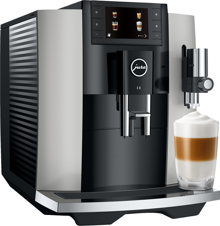 JURA E8 Platin (EC) linke seite