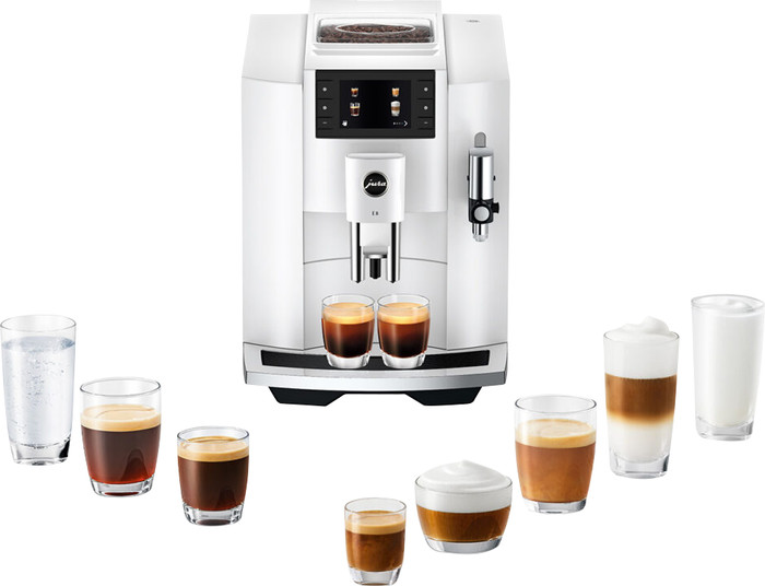 JURA E8 Piano White (EC) visueller lieferant